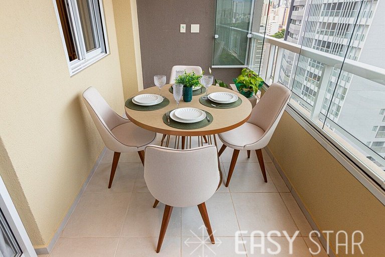 Easy Star - Lindo Studio lado Faria Lima - QF01H