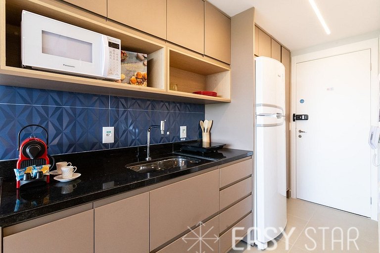 Easy Star - Lindo Studio proximo Metro Borba Gato - QI01H