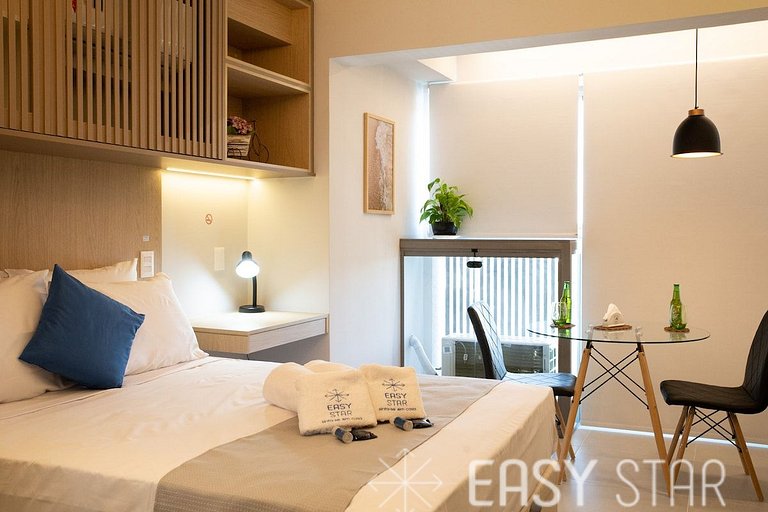 Easy Star - Lindo Studio proximo Metro Borba Gato - QI01H