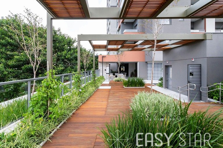 Easy Star - Lindo Studio proximo Metro Borba Gato - QI01H