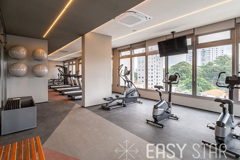 Easy Star - Lindo Studio proximo Metro Borba Gato - QI01H