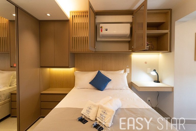 Easy Star - Lindo Studio proximo Metro Borba Gato - QI01H