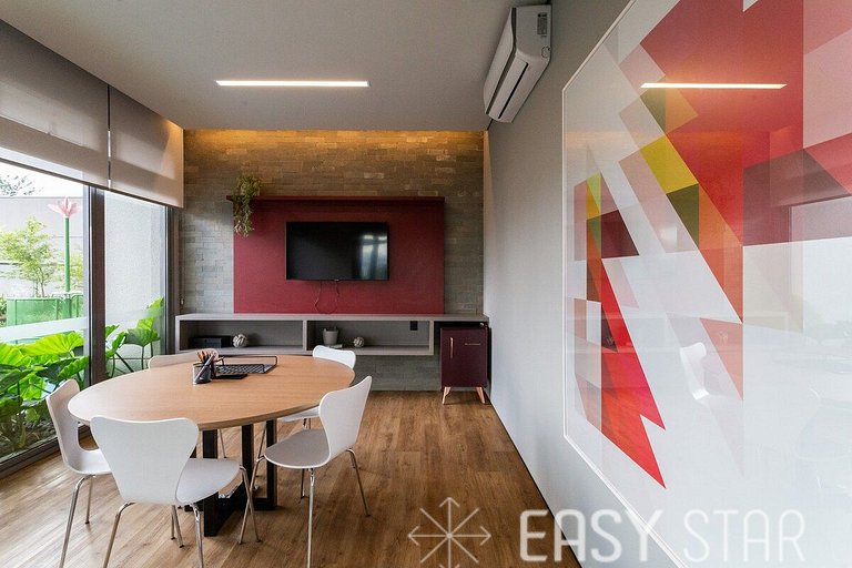 Easy Star - Lindo Studio proximo Metro Borba Gato - QI01H