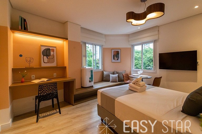 Charming Studio Next to Liberdade Metro Station
