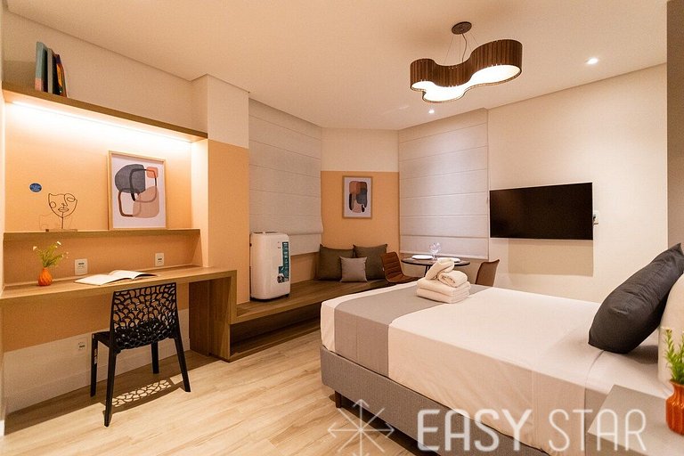 Estudio Encantador al Lado del Metro Liberdade