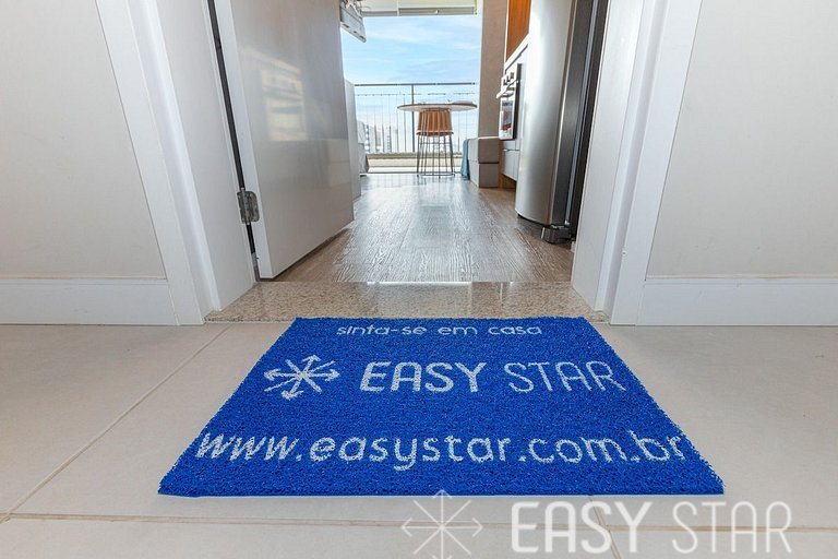 Easy Star - Lindo Studio ao lado do metrô em Moema - SQ01H
