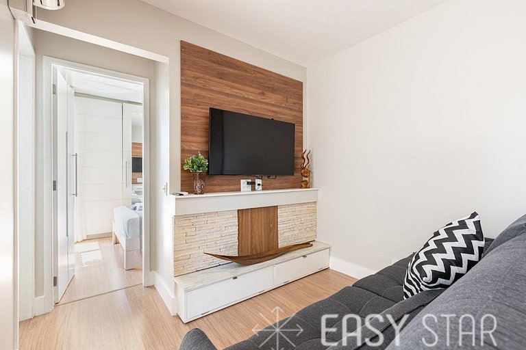 Easy Star - Apartamento na Vila Olímpia com ofurô e vista in