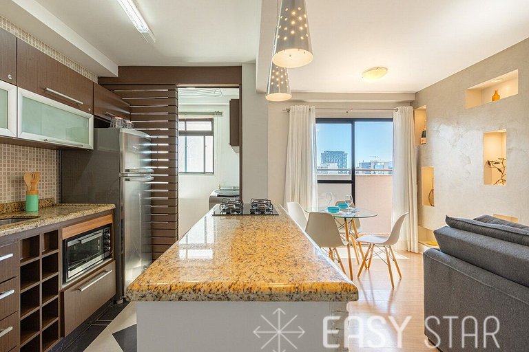 Easy Star - Apartamento na Vila Olímpia com ofurô e vista in