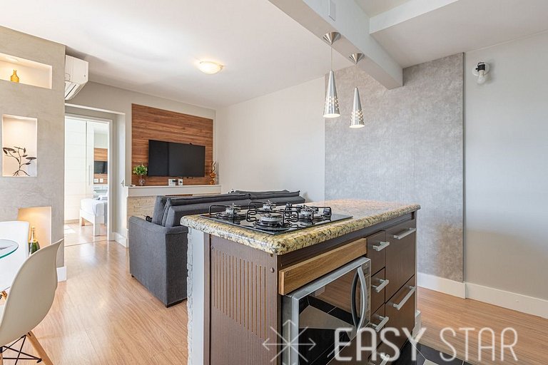Easy Star - Apartamento na Vila Olímpia com ofurô e vista in