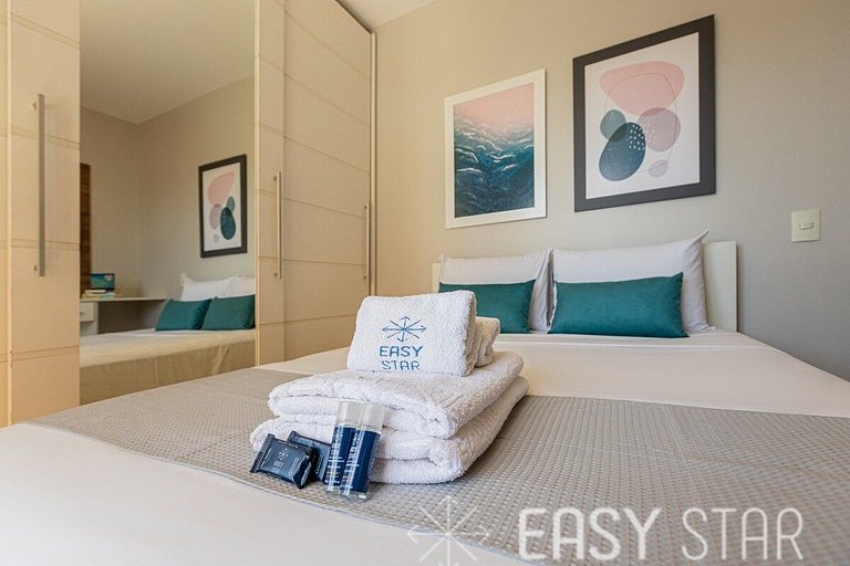 Easy Star - Apartamento na Vila Olímpia com ofurô e vista in