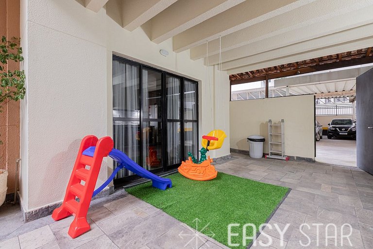 Easy Star - Apartamento na Vila Olímpia com ofurô e vista in