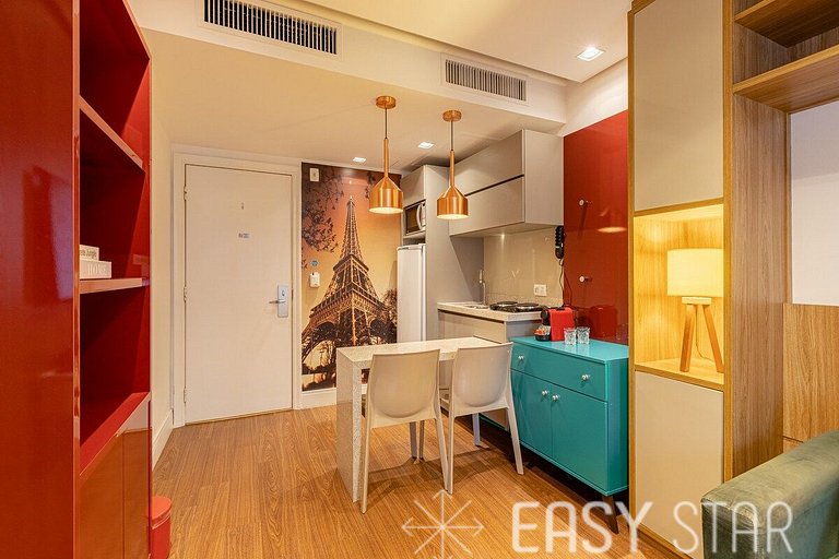 Easy Star - Flat próximo ao Shoppping Pamplona - TK01H