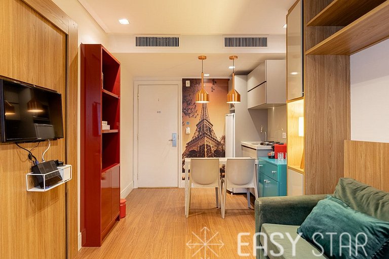 Easy Star - Flat próximo ao Shoppping Pamplona - TK01H