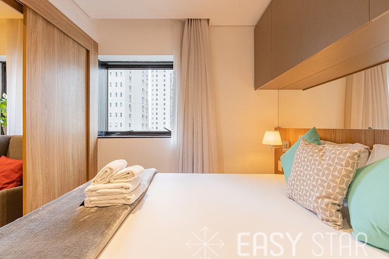 Easy Star - Flat próximo ao Shoppping Pamplona - TK01H