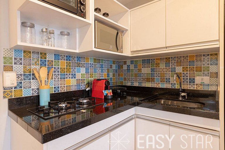 Easy Star - Praticidade no coração Jardins - TK02H