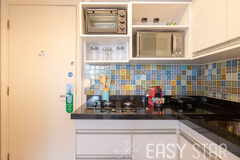 Easy Star - Praticidade no coração Jardins - TK02H