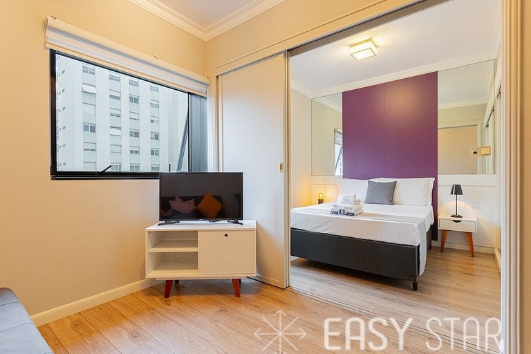 Easy Star - Praticidade no coração Jardins - TK02H