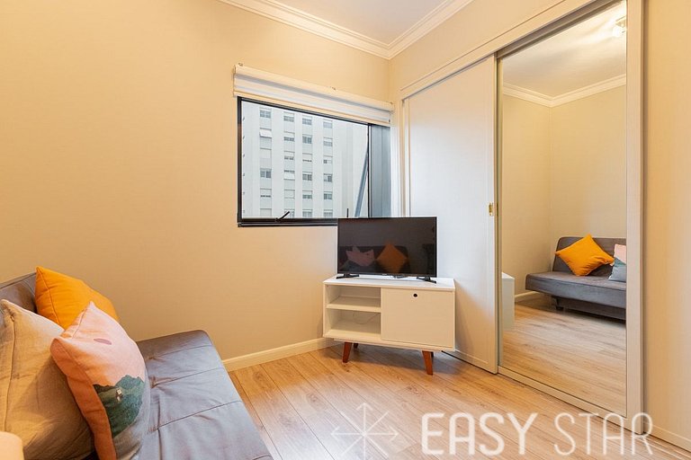Easy Star - Praticidade no coração Jardins - TK02H