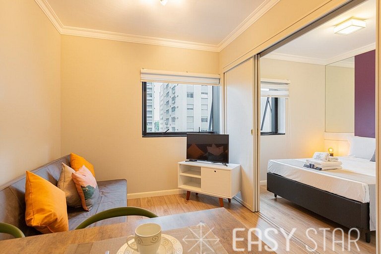 Easy Star - Praticidade no coração Jardins - TK02H