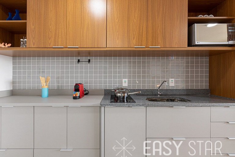 Easy Star - Lindo Studio no Alto da Boa Vista proximo ao Met