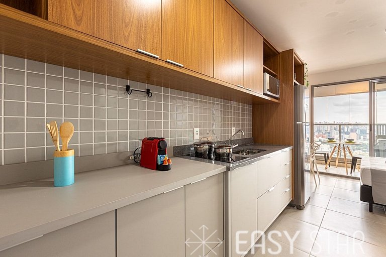 Easy Star - Lindo Studio no Alto da Boa Vista proximo ao Met
