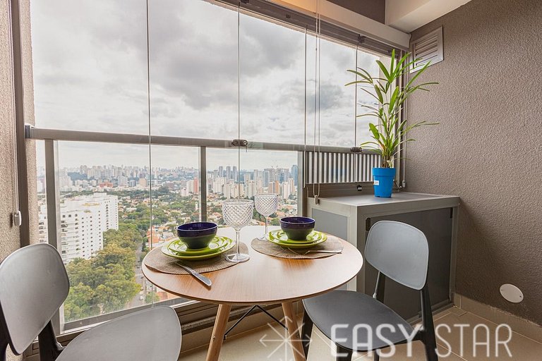 Easy Star - Lindo Studio no Alto da Boa Vista proximo ao Met