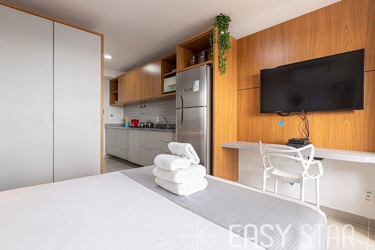 Easy Star - Lindo Studio no Alto da Boa Vista proximo ao Met