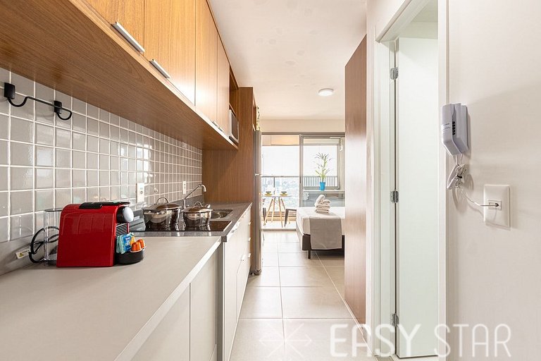 Easy Star - Lindo Studio no Alto da Boa Vista proximo ao Met