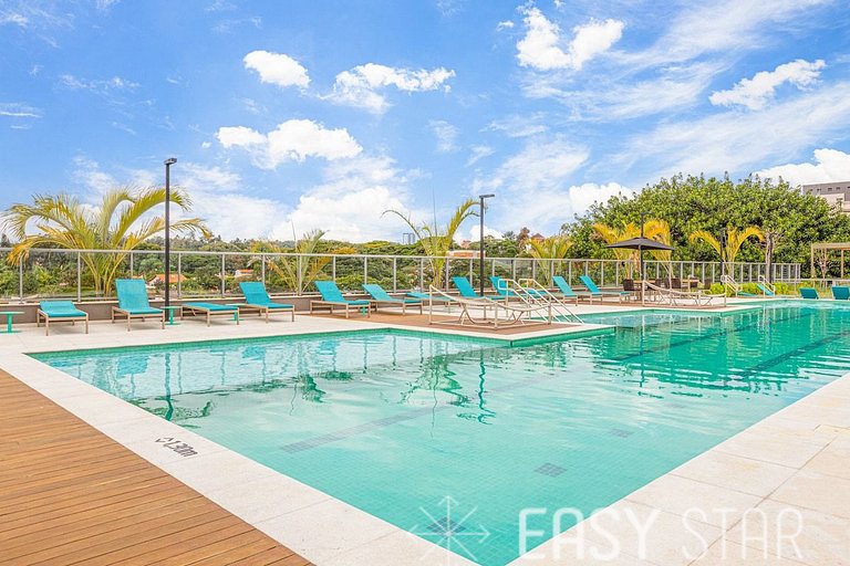 Easy Star - Lindo Studio no Alto da Boa Vista proximo ao Met