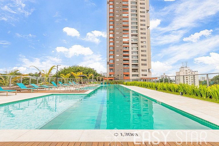 Easy Star - Lindo Studio no Alto da Boa Vista proximo ao Met