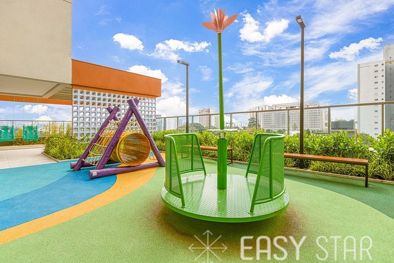 Easy Star - Lindo Studio no Alto da Boa Vista proximo ao Met