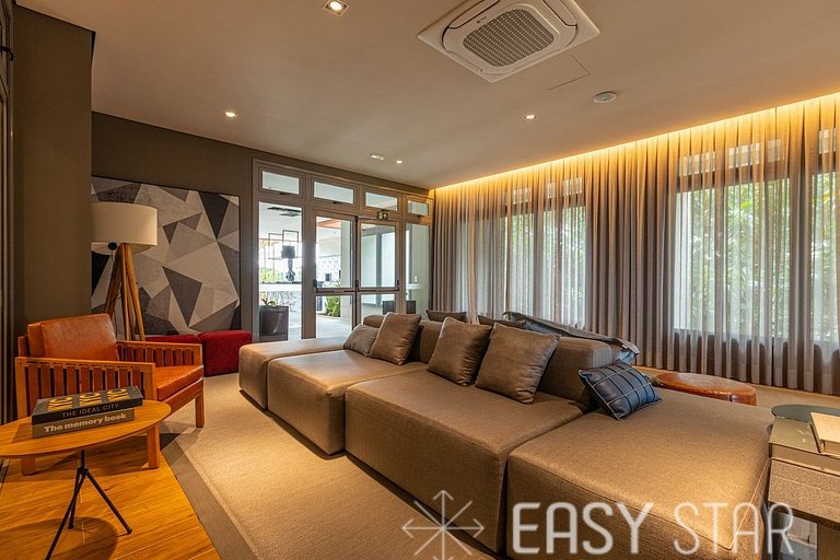 Easy Star - Lindo Studio no Alto da Boa Vista proximo ao Met