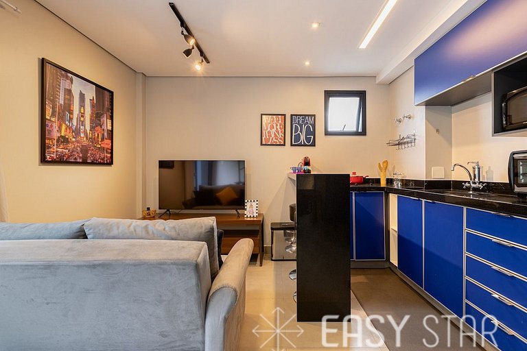 Easy Star - Duplex moderno na Vila Olimpia - UM01H
