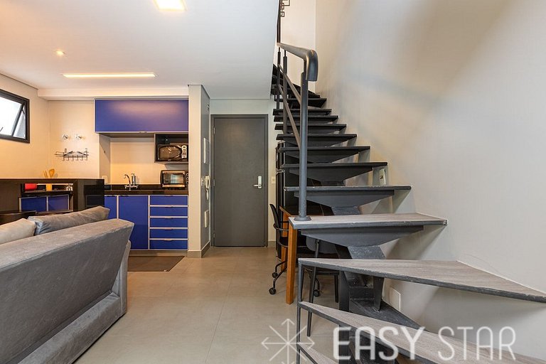 Easy Star - Duplex moderno na Vila Olimpia - UM01H