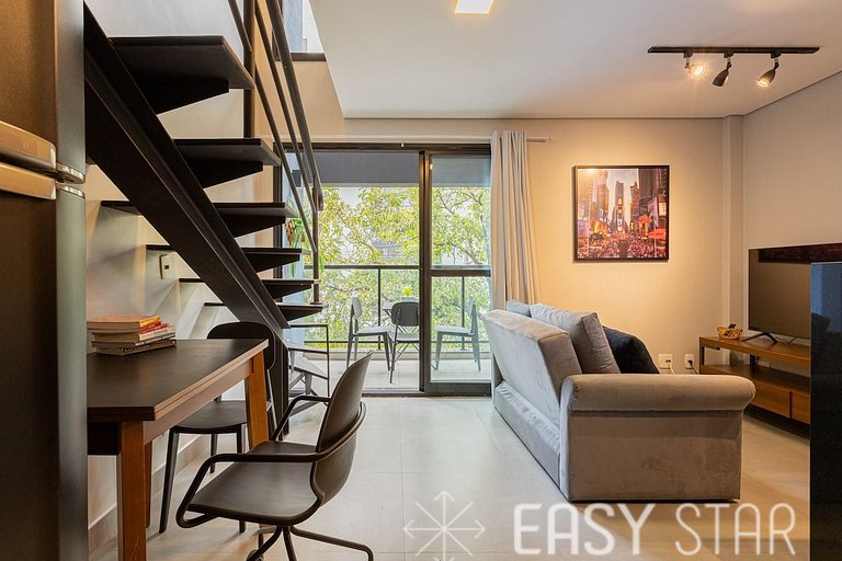 Easy Star - Duplex moderno na Vila Olimpia - UM01H