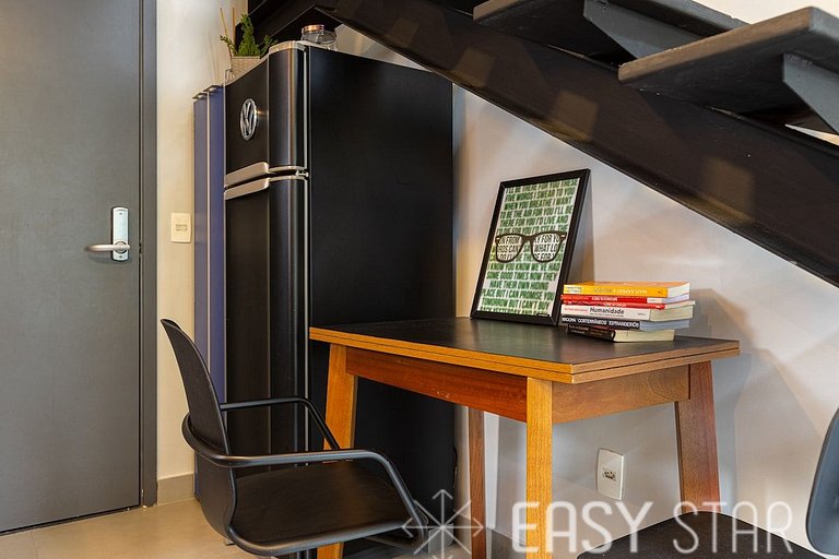 Easy Star - Duplex moderno na Vila Olimpia - UM01H