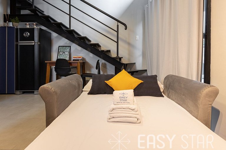 Easy Star - Duplex moderno na Vila Olimpia - UM01H
