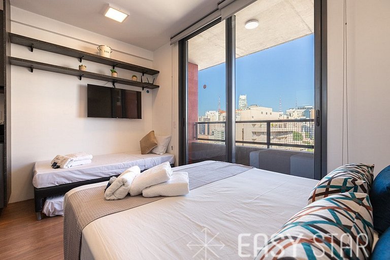 Easy Star - Studio com vista panorâmica para a cidade - UT01