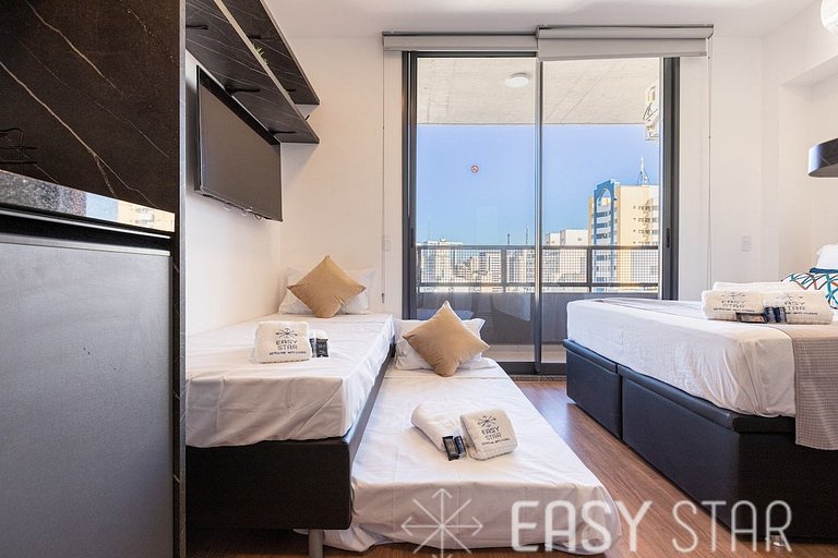Easy Star - Studio com vista panorâmica para a cidade - UT01