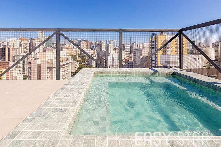 Easy Star - Studio com vista panorâmica para a cidade - UT01