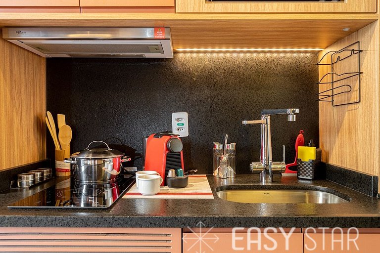 Easy Star - Studio lindo próximo a Paulista - UT03H