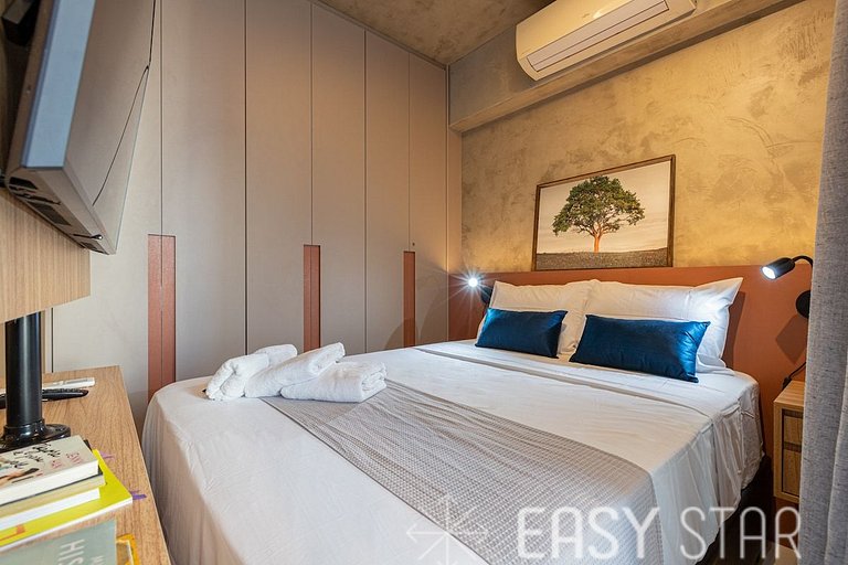 Easy Star - Studio lindo próximo a Paulista - UT03H