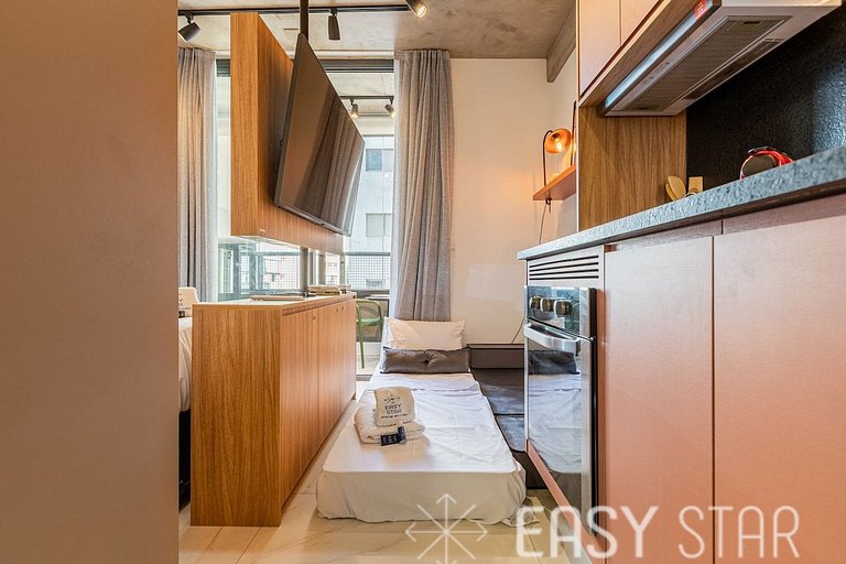 Easy Star - Studio lindo próximo a Paulista - UT03H