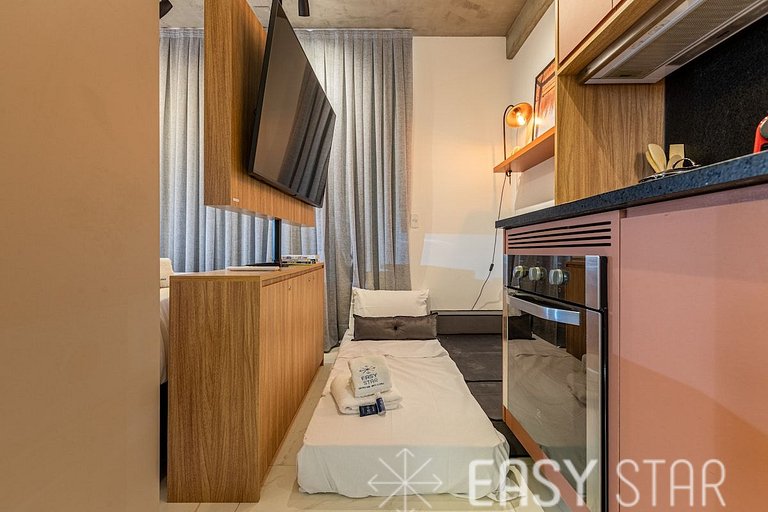 Easy Star - Studio lindo próximo a Paulista - UT03H
