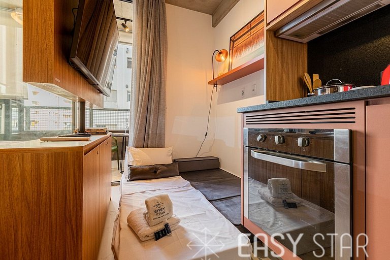 Easy Star - Studio lindo próximo a Paulista - UT03H