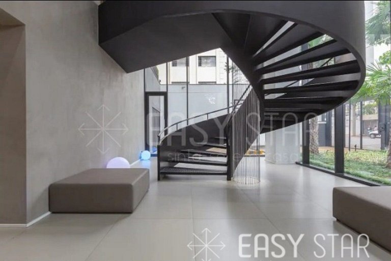 Easy Star - Studio iluminado no Campo Belo - UO01H