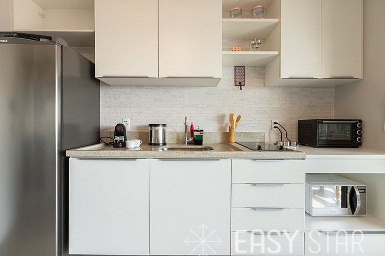 Easy Star - Studio vista livre no Campo Belo -- UO03H