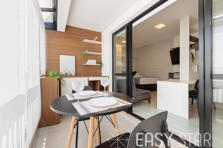 Easy Star - Studio vista livre no Campo Belo -- UO03H