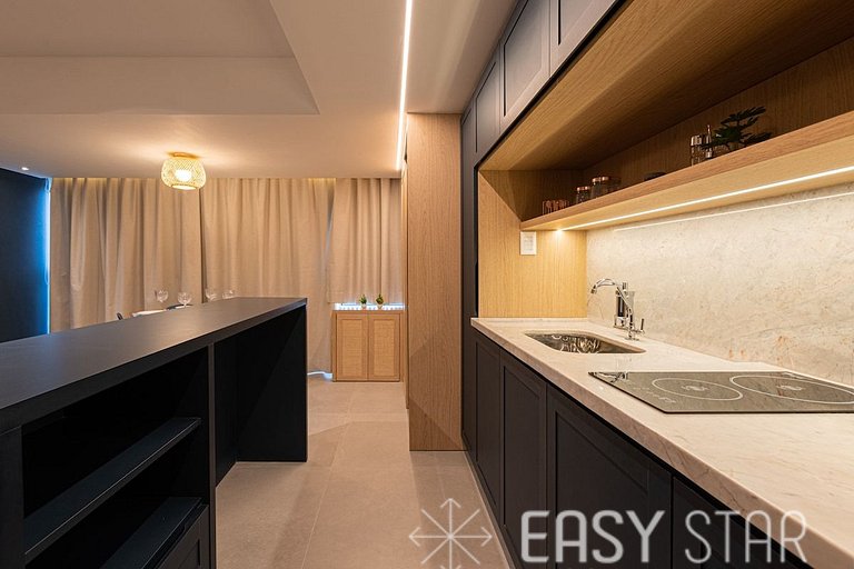 Easy Star - Studio cheio de estilo proximo da linha lilás -