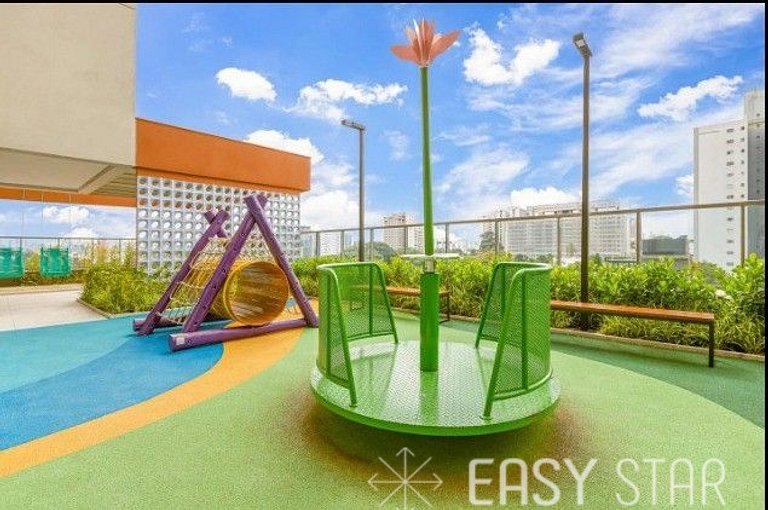 Easy Star - Studio cheio de estilo proximo da linha lilás -